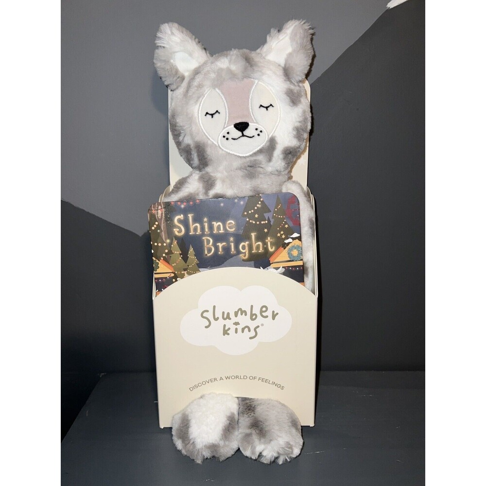 Slumberkins Shine Bright Lynx Kin - Special Edition - Single Stuffie Plushie